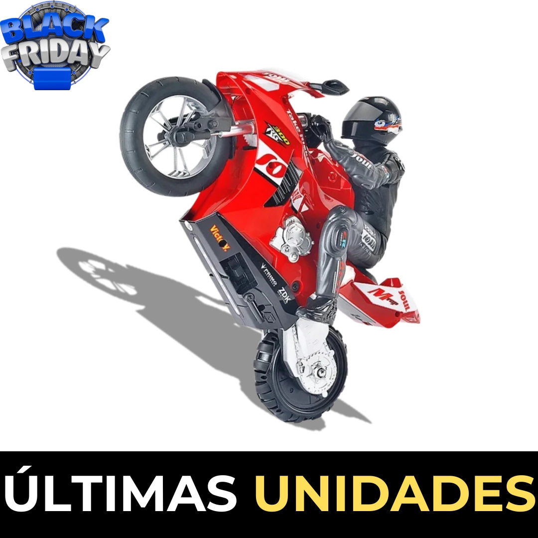 RC StuntGrau & 360° - Motocicleta De Controle Remoto