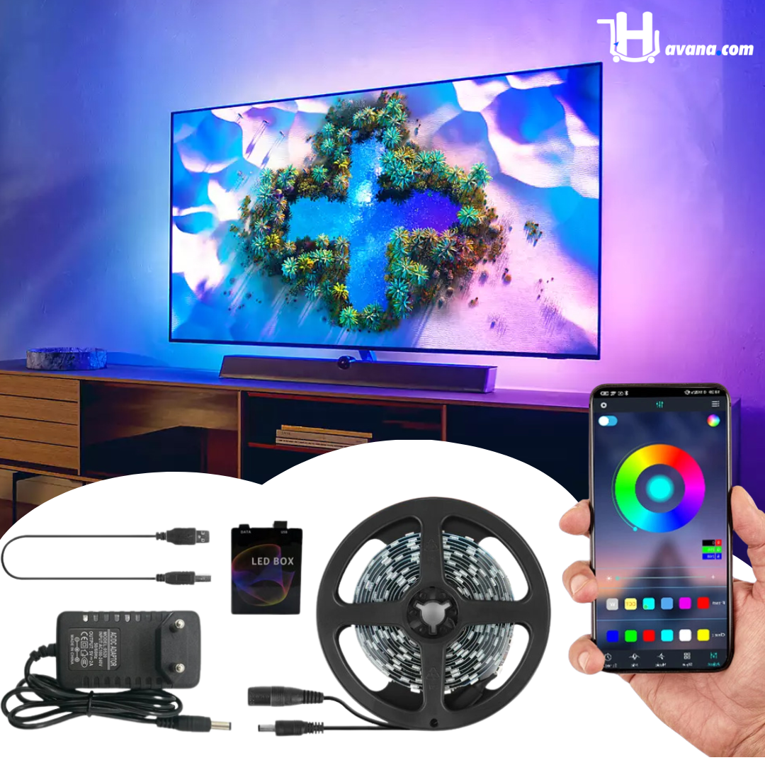 Fita Led Synchronize® - Seu Cineart sem sair de casa (PAGUE 2m LEVE 5m SOMENTE HOJE)