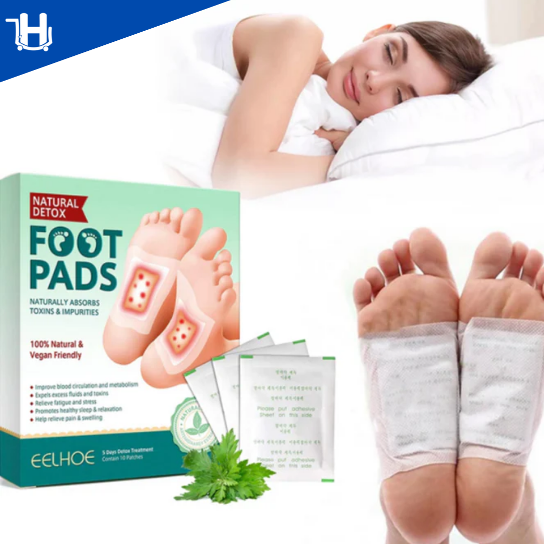 Kit Adesivo Detox Para Os Pés - Acaba com suas Dores e Inchaço - 100% Natural (ÚLTIMAS UNIDADES SOMENTE ATÉ 00:00 DE HOJE!💣)