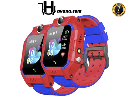 SmartWatch Infantil KidSafe™ com GPS - Seja o Anjo da guarda de seu filho 24h 👼🏻 (LEVE 2 E ECONOMIZE)