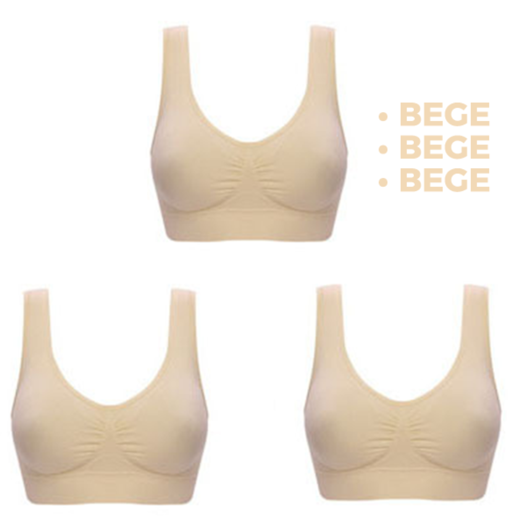 Promoção Relâmpago  - Sutiã Fit Confort (Compre 1 Leve 3) + Brinde Exclusivo