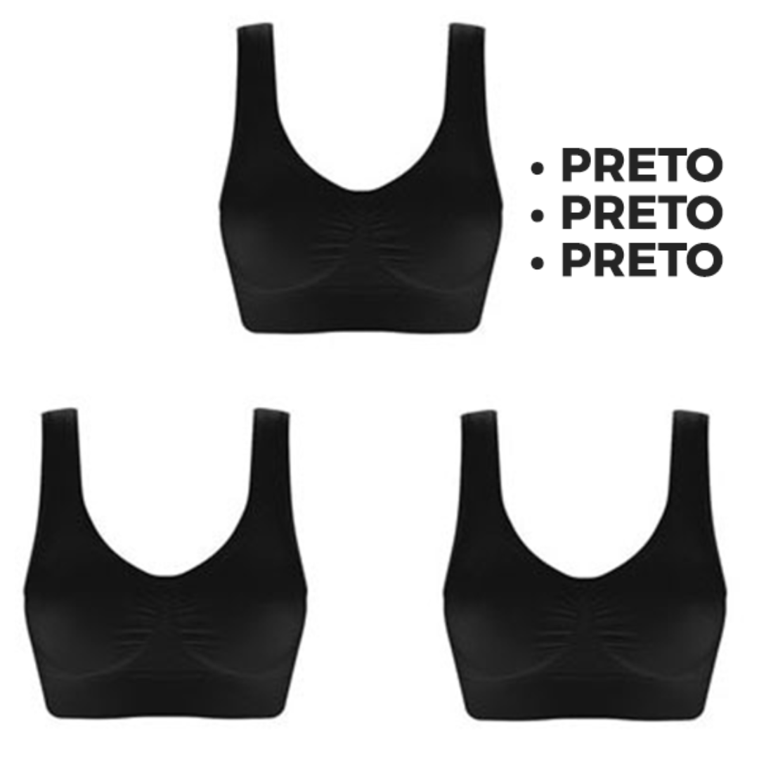 Promoção Relâmpago  - Sutiã Fit Confort (Compre 1 Leve 3) + Brinde Exclusivo