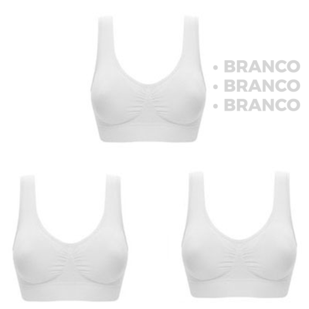 Promoção Relâmpago  - Sutiã Fit Confort (Compre 1 Leve 3) + Brinde Exclusivo