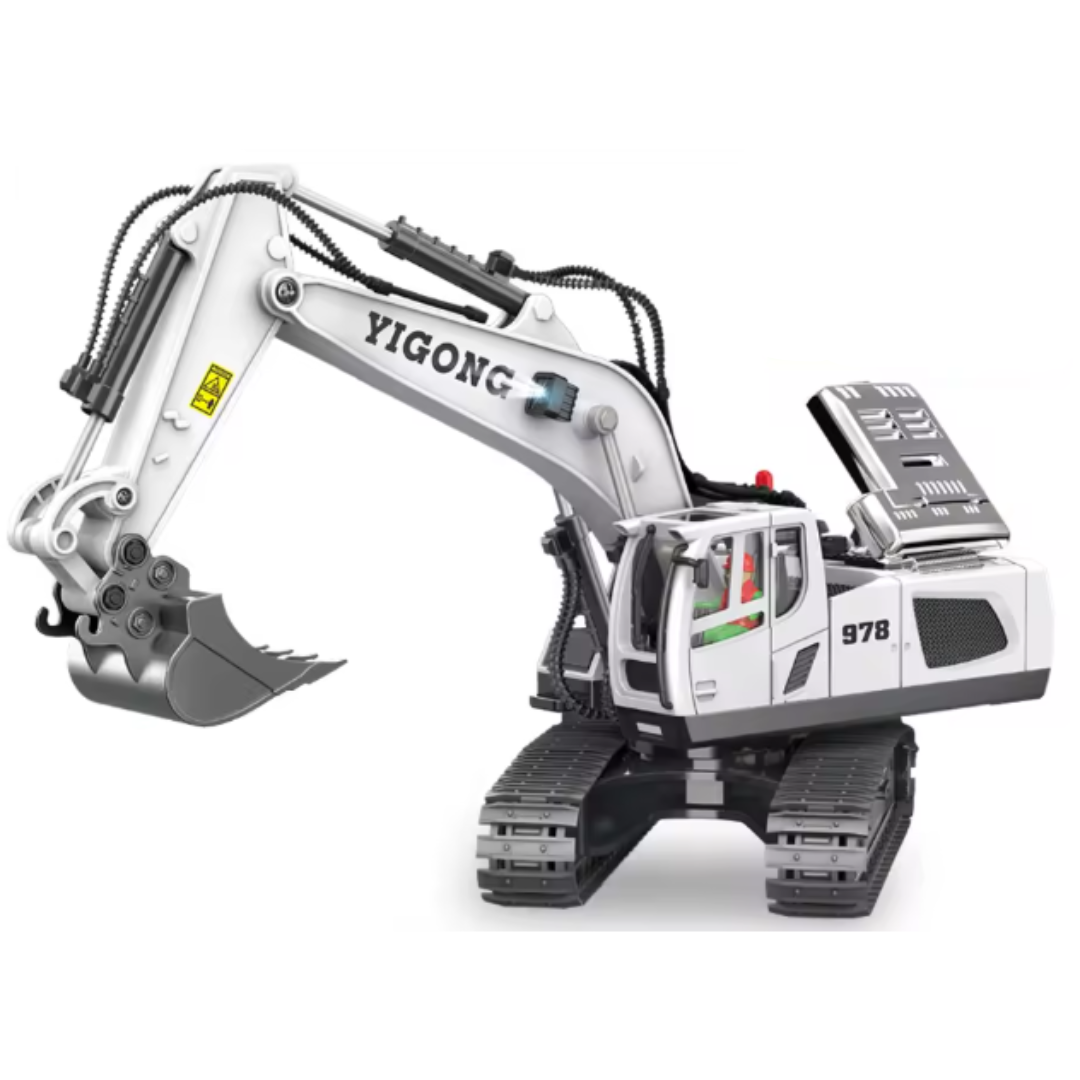 EscavaKids™ – A Escavadeira de Controle Remoto que Cava de Verdade!