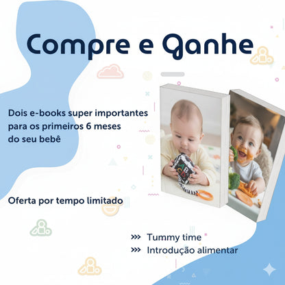 BabyBox® Kit Alto Contraste - Ative o Cérebro do Seu Bebê 3x Mais Rápido