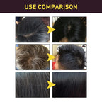 100ml 50s Natural Herbal Hair Dye Shampoo 3 In 1 Hair Color Shampoo For Gary Hair Dark Brown Black And Women Men Grey Coverage New
