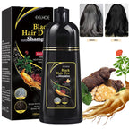 100ml 50s Natural Herbal Hair Dye Shampoo 3 In 1 Hair Color Shampoo For Gary Hair Dark Brown Black And Women Men Grey Coverage New