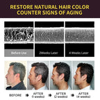 100ml 50s Natural Herbal Hair Dye Shampoo 3 In 1 Hair Color Shampoo For Gary Hair Dark Brown Black And Women Men Grey Coverage New