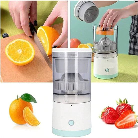 Espremedor Elétrico USB - Compacto, Prático e Ideal para Sucos Perfeitos - Frete Grátis