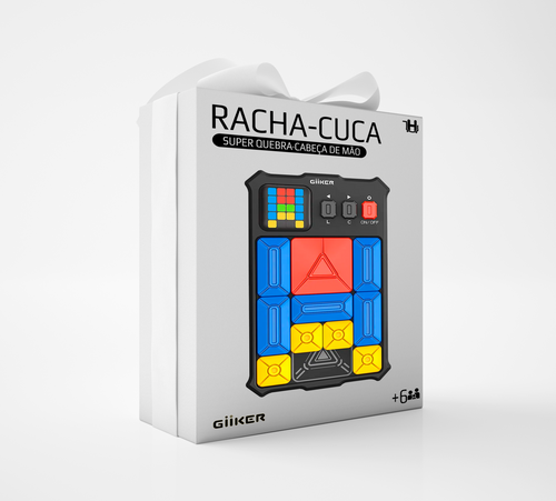 Super Quebra Cabeça de Mão Giiker Racha-Cuca 🧠