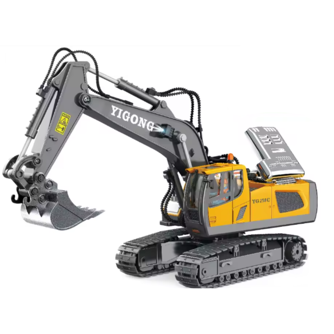 EscavaKids™ – A Escavadeira de Controle Remoto que Cava de Verdade!