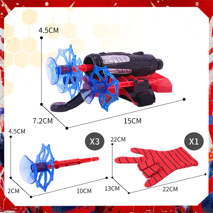 Kit Homem aranha Super Lança Teia